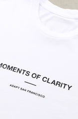 Moments of Clarity (Men's White A1 Tee)