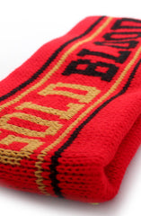 Gold Blooded (Red Thermal Headband)