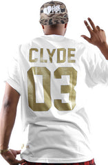 Breezy Excursion X Adapt :: All I Need GOLD Edition (Clyde) (Men's White Tee)