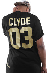 LAST CALL - Breezy Excursion X Adapt :: All I Need GOLD Edition (Clyde) (Men's Black Tee)