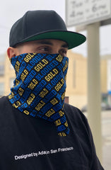 Gold Blooded (Black/Royal Face Guard)