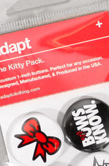 Ashley Vee X Adapt :: Kitty (Button 4-Pack)