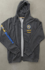 KNOXX X Adapt :: Gold Blooded KNX (Men's A1 Charcoal/Royal Zip Hoody)