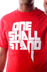 One Shall Stand (Men's Red Tee)