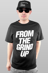 E-40 x Adapt :: From The Grind Up (Men's Black Tee)