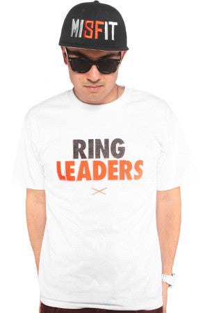 LAST CALL - Ring Leaders (Men's White/Orange Tee)