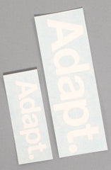 CTA Vinyl (4" + 6" White Sticker 2-Pack)