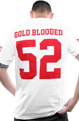 Gold Blooded Legends :: 52 (Men's White Tee)