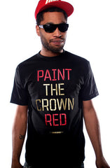 Paint The Crown Red (Men's Black Tee)