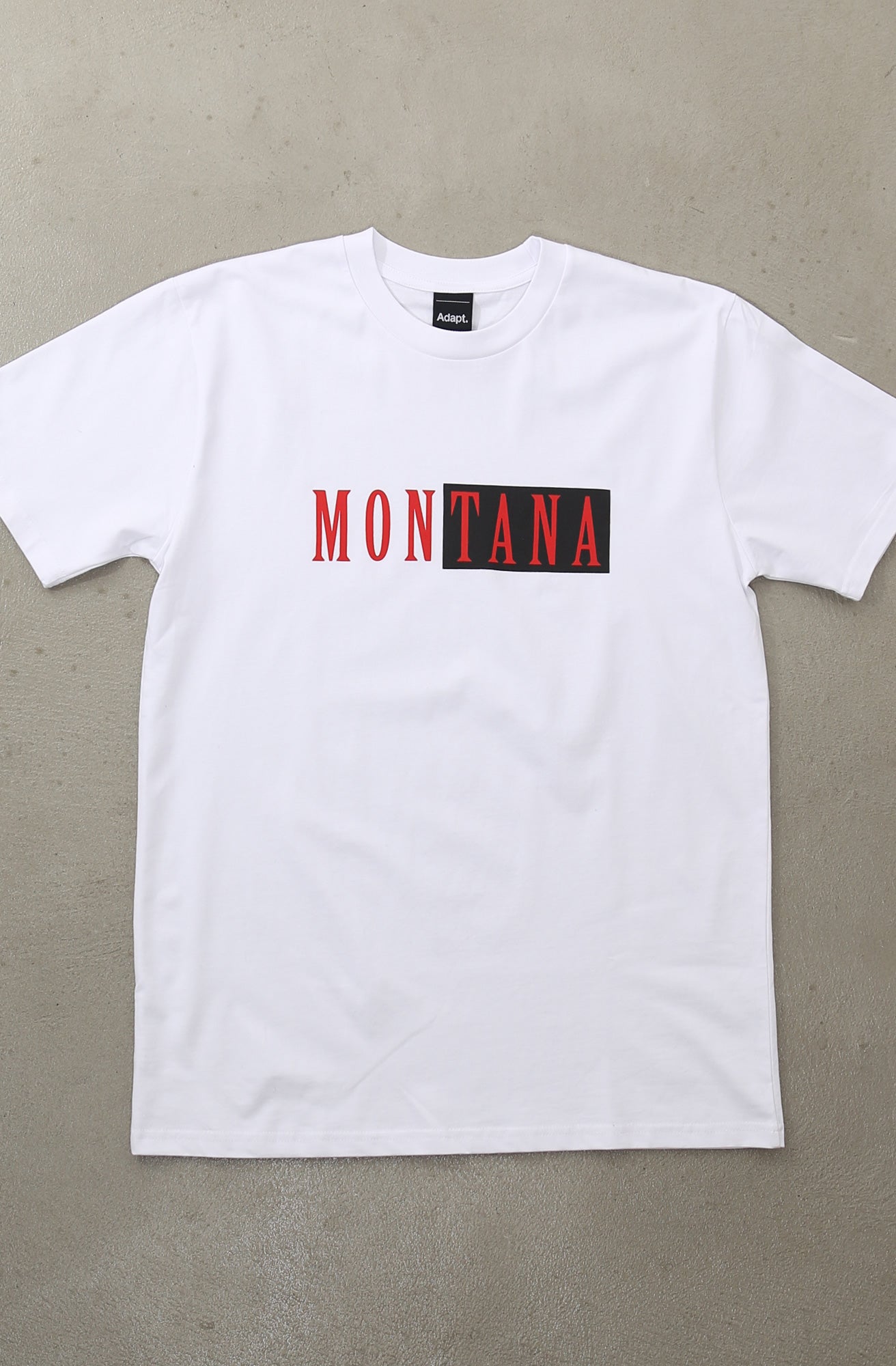 Montana (Men's White Tee)