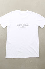 Moments of Clarity (Men's White A1 Tee)