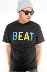 Beat LA (Men's Black/Royal Tee)