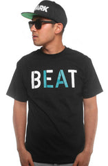 Beat LA (Men's Black/Teal Tee)