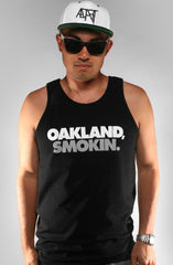 LAST CALL - Oakland Smokin (Men's Black Tank)