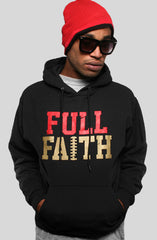 Full Faith (Men's Black Hoody)