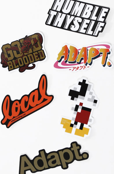 Slapshock Stickers Slaps Vol. II (Sticker 6-Pack) – Adapt.