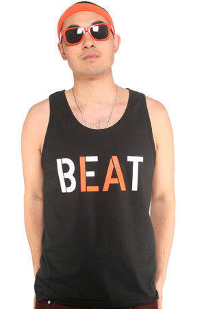 Beat LA (Men's Black/Orange Tank)