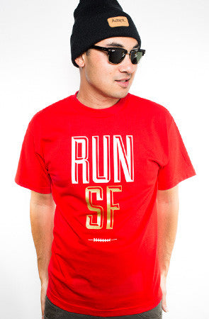 Colin Kaepernick X Adapt :: Run SF (Men's Red Tee)