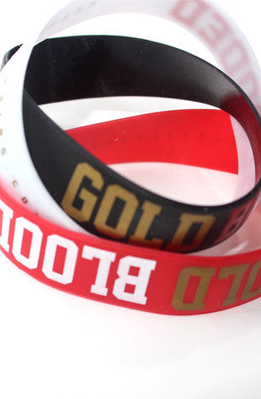 Gold Blooded (Black/Red/White Stretch Band 3-Pack)