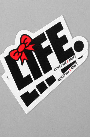 Ashley Vee X Adapt :: Life (Sticker 2-Pack)