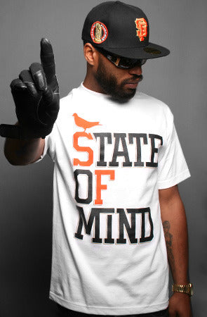 State of Mind :: World Champs Edition (Men's White/Orange/Gold Tee)