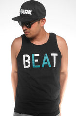 Beat LA (Men's Black/Teal Tank)