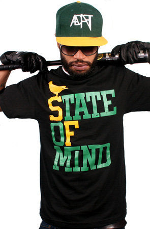 State of Mind (Men's Black/Green Tee)
