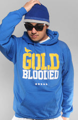 Gold Blooded (Men's Royal Hoody)