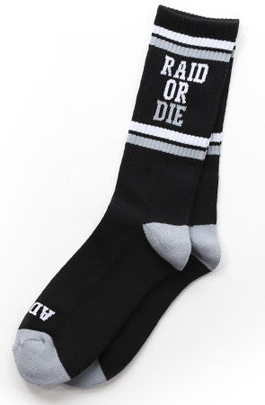 Raid Or Die (Black Socks)