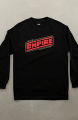 Empire Strike (Men's Black Long Sleeve Tee)