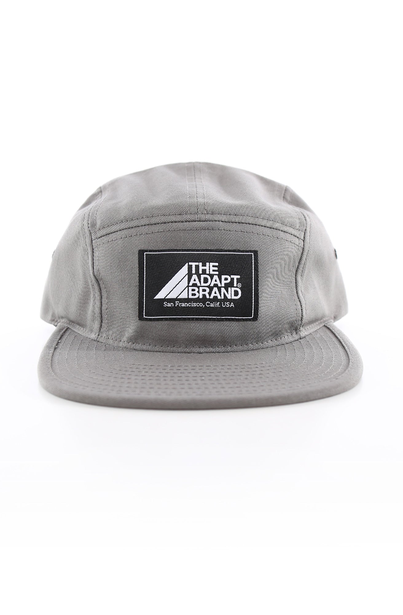 The Adapt Brand (Silver 5-Panel Camp Hat)
