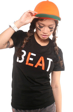 Beat LA (Women's Black/Orange Tee)