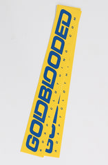 Gold Blooded RPM (Yellow/Royal Sticker 2-Pack)