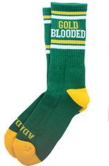 Gold Blooded (Green Socks)