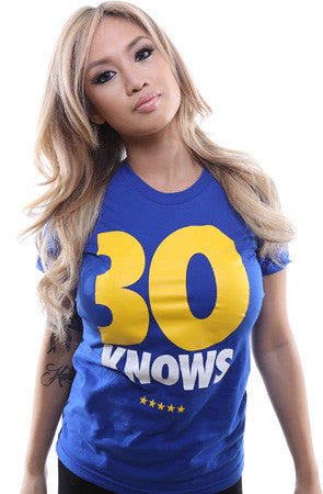 30 Knows (Women's Royal Tee)