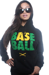Baseball (Women's Black Hoody)