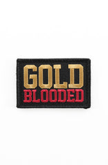 Gold Blooded (Velcro Patch 2" x 3")