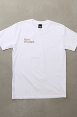 Gold Blooded Low Pro (Men's White Tee)