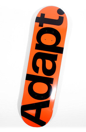 CTA (Orange/Black Skateboard Deck)