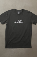 Self Actualize (Men's Charcoal A1 Tee)