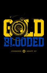 JSquared x Adapt :: Gold Blooded Shooter (Men's Black/Royal Hoody)