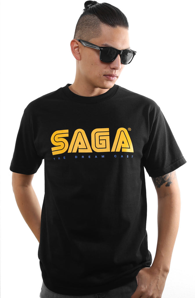Saga (Men's Black Tee)