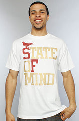 State of Mind (Men's White/Gold Tee)